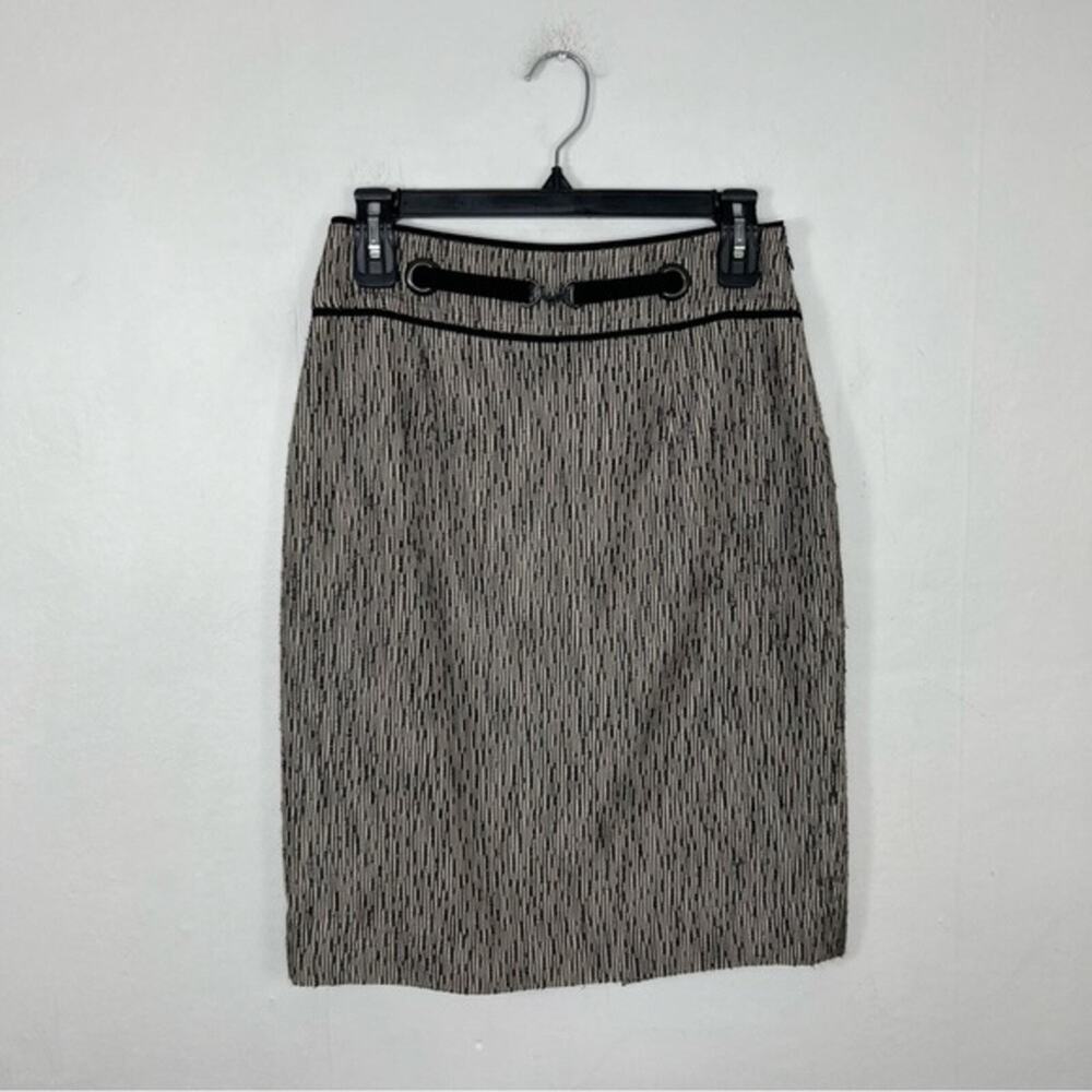 CLASSIQUES ENTIER High Waisted Belted Pencil Casual Skirt Size 2